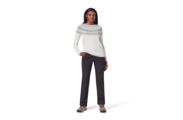 Image of Royal Robbins Westlands Fairisle Crew - Womens, Sand Dollar Muir Pt, Medium, Y317027176M