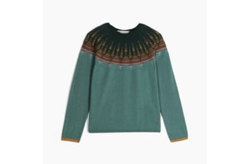 Image of Royal Robbins Westlands Fairisle Crew - Womens, Sea Pine Muir Pt, Large, Y317027351L