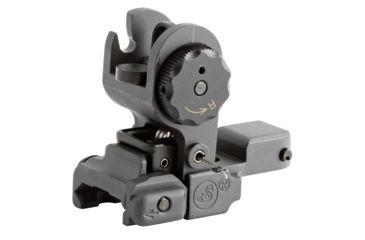 Image of A.R.M.S., Inc. Top Mounted Deployable Rear Sight, Black, ARMS40STDA2