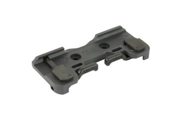 Image of A.R.M.S., Inc. Low Dual Throw Lever Mount, Black, ARMS19LDACOG