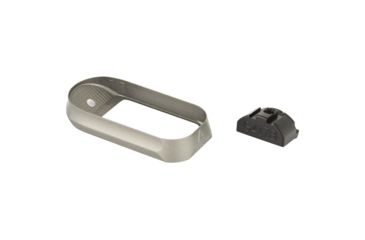 Image of Agency Arms Glock 17 Gen4 Magazine Well for Large Back Straps, Black, AGEMW-G17G4-LBS-B