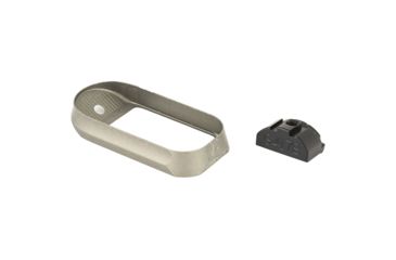 Image of Agency Arms Glock 17 Gen4 Magazine Well for Large Back Straps, Gray, AGEMW-G17G4-LBS-G