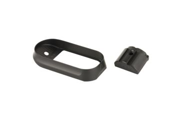 Image of Agency Arms Glock 19 Gen4 Magazine Well for Large Back Straps, Black, AGEMW-G19G4-LBS-B