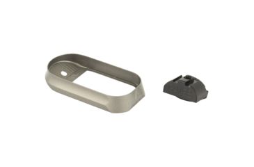 Image of Agency Arms Glock 19 Gen4 Magazine Well for Large Back Straps, Gray, AGEMW-G19G4-LBS-G