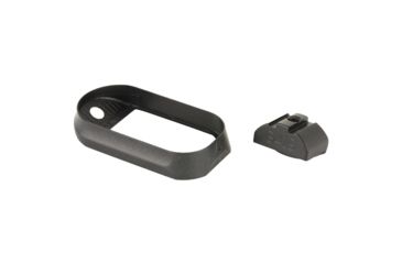 Image of Agency Arms Glock 19 Gen4 Magazine Well for No Back Straps, Black, AGEMW-G19G4-NBS-B