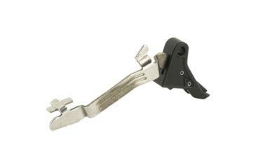 Image of Agency Arms Glock 42 Drop-in Flat Trigger w/Connector, Black, AGEDIT-42-B