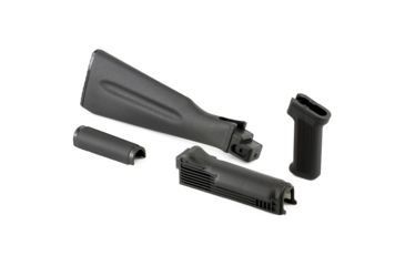 Image of Arsenal Inc 1.25 Inch Extension on Butt Stock Stock 4-Piece Set w/ Butt Stock/Upper and Lower Handguard/Pistol Grip, Black, AISAKBSL