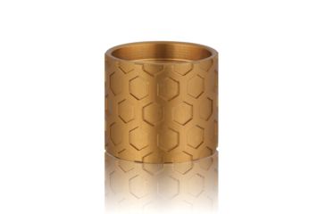 Image of Backup Tactical 223Rem 1/2 x 28 Right Hand Honeycomb Thread Protector, Flat Dark Earth, BACKHCOMB-FDE223