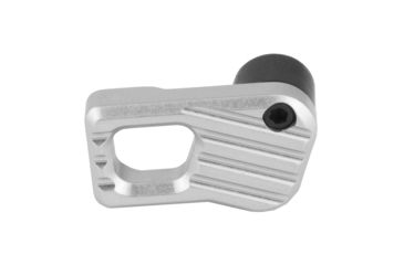 Image of Battle Arms Development Large Enhanced Modular Magazine Release, Clear/Silver, BAD-100-018-320