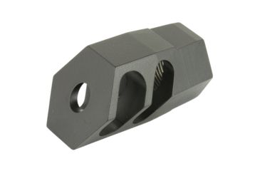 Image of Billet Rifle Systems 30 Caliber 2 Chamber Muzzle Brake, Black, BILLBRS-MBL-2C-30CAL