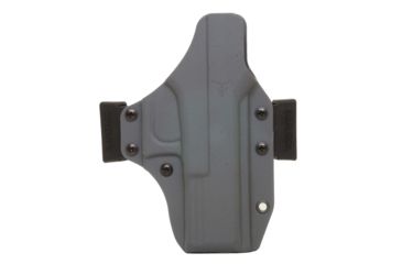 Image of Blade-Tech Glock 17/22/31 Total Eclipse Ambidextrous 6-In-1 Holster w/ Straight Drop and FBI Cant E-Loops, Gray, BTHOLX0107TEGL17GRYP1