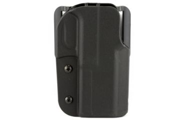 Image of Blade-Tech Glock 20/21 Signature OWB Hard Right Hand Belt Holster w/ Adjustable String Ray Loop, Black, BTHOLX0008SGL2021ASBLH