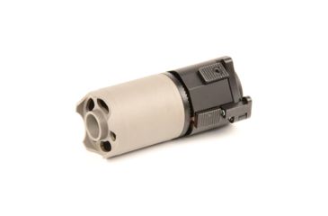 Image of B&amp;T 5.56MM-7.62MM Blast Deflector w/ Glass Breaker Rotex-V Adaptor For Birdcage Flash Hiders That Are Built to NATO Specifications, Stainless Steel, BANDT-122267