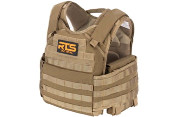 Image of RTS Tactical 11X14 Premium Plate Carrier, Coyote, One Size, RTS-34102-22