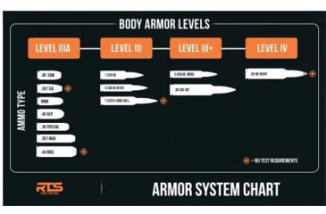 Image of RTS Tactical AR600 Level III+ Special Threat Insert - 10X12 - Base Coat, Tan, RTS-45600