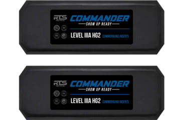 Image of RTS Tactical Commander Level IIIA HG2 Ballistic Panel Set of 2