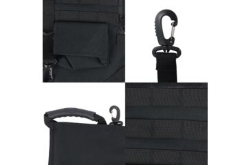 Image of Ruck Up Tactical Christmas Stocking with USA Flag Patch, Black 1115880