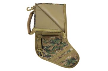 Image of Ruck Up Tactical Christmas Stocking with USA Flag Patch, Marpat 1115882