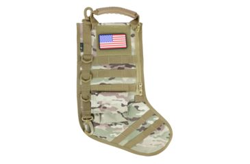 Image of Ruck Up Tactical Christmas Stocking with USA Flag Patch, Multicam 1115883