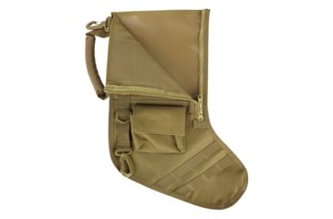 Image of Ruck Up Tactical Christmas Stocking with USA Flag Patch, Khaki 1115890