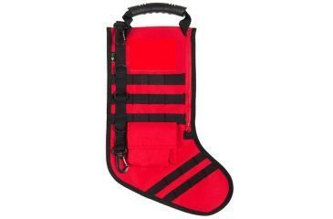Image of Ruck Up Tactical Stocking w/MOLLE,17.5x11in, Christmas Red RUXMTSR