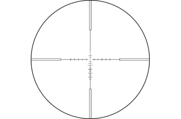 Image of Rudolph Optics H1 Rifle Scope, 3-9x40mm, 25mm, T3 Reticle, Black, H1-030940-T3 SFP