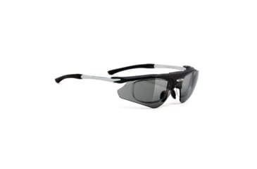 Image of Rudy Project North America Exception Matte Black Flip-Up Sunglasses, SN965906X