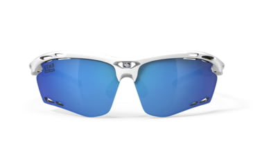 Image of Rudy Project North America Propulse UTMB, Propulse UTMB White Gloss Frame With Multilaser Blue Lenses, SP623958-0000