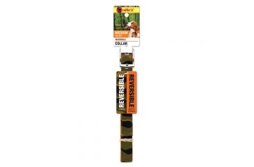 Image of Ruffin' It Camo/ornge Revrse Dog Collar S 31301