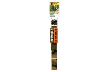 Image of Ruffin' It Camo/ornge Revrse Dog Collar S 31301