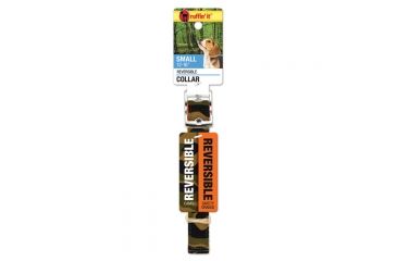 Image of Ruffin' It Camo/ornge Revrse Dog Collar S 31301
