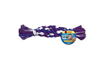 Image of Ruffin' It Fetch 'n Floss Squeak Rope Lg 80586 ASST