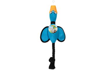 Image of Ruffin' It Wacky Quakers Duck Rope Toy Lg 80806