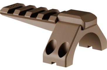Image of Ruffs Precision Manufacturing Diving Board Low Mount Rail Cap, 35mm, FDE, 35-LRC-FDE