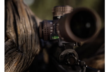 Image of Ruffs Precision Manufacturing Precision Co-Linear Bubble Level 35mm Riflescope Ring, High - 1.25, Set of 2, Black, CLR-35125