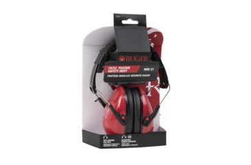 Image of Ruger 10/22 Low-Profile Passive Safety Shooting Earmuffs, 21dB NRR, 70571