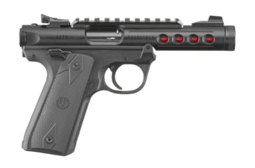 Image of Ruger 22/45 Lite Pistol, .22 Long Rifle, 4.4 in barrel, black polymer frame, black laminate grip, blowback operated semi-auto, adjustable target, 10 round magazine, 22/45 Lite-1-FRRMPG