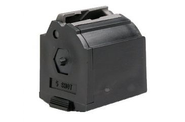 Image of Ruger 10/22 Long Rifle Magazine, 5 Rounds, Plastic, Black Finish, 90041