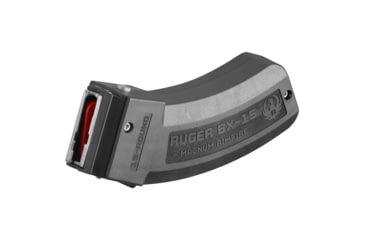 Image of Ruger American Rimfire/77 17 HMR/22WMR BX-15 Rifle Magazine, 15 Round, Black, 1 Pack, Polymer, 90585-15RD