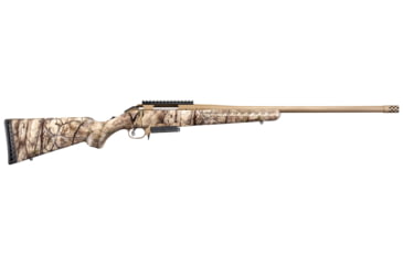Image of Ruger American Bolt Action Rifle, .450 Bushmaster, 22 in barrel, 1-16 Twist, Threaded, Bronze Cerakote, 3 Rounds, 26928-FRRMPG