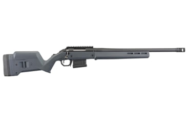 Image of Ruger American Hunter Bolt Action Rifle, .308 Winchester, 20 in barrel, 1-10 Twist, Hybrid Muzzle Brake, Matte Black, 5 Rounds, 26993-FRRMPG