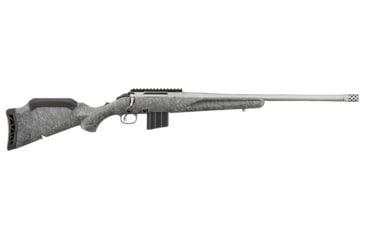 Image of Ruger American Gen II Bolt Action Rifle, .400 legend, 20in Barrel, 1-16, Splatter Grey Stock, Grey, 46907-FRRMPG