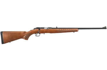 Image of Ruger American Bolt Action Rifle, .22 Long Rifle, 22in Barrel, 1-16, Hardwood Black Stock, Blued , 10-Shot, 8329-FRRMPG
