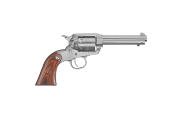 Image of Ruger Bearcat Revolver, .22 Long Rifle, 4.2in Barrel, X-Large, Fixed, Stainless Frame, Wood Grip, 6 Round Cylinder, 913