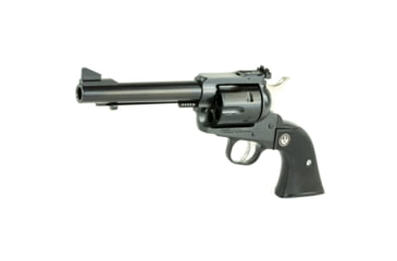 Image of Ruger Blackhawk Convertible Revolver, .45 Long Colt/.45 ACP, 5.5in Barrel, X-Large, Adjustable, Blued Frame, Rubber Grip, 6 Round Cylinder, 463