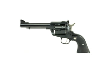 Image of Ruger Blackhawk Convertible Revolver, .45 Long Colt/.45 ACP, 5.5in Barrel, X-Large, Adjustable, Blued Frame, Rubber Grip, 6 Round Cylinder, 463