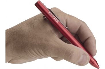 Image of Ruger Bolt Action Pencil, Stainless Steel, Red, R3402