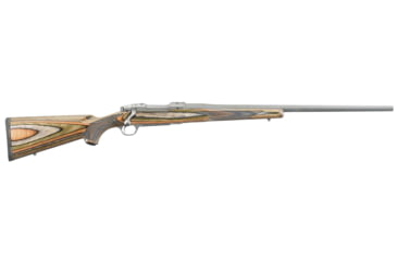 Image of Ruger M77 Predator Bolt Action Rifle, .204 Ruger, 24in Barrel, 1-12, Laminate Green Stock, Gm Stainless, 17123-FRRMPG