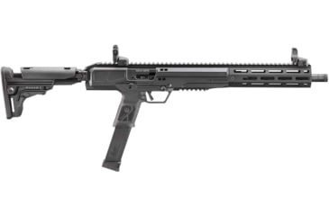 Image of Ruger LC Carbine Semi-Auto Rifle, 10mm Auto, 16.25in .578-28 TPI Barrel, 1-16, Adj. Ruger Rapid Deploy Sights, Synthetic Black Stock, Black, 30-Shot, 19307-FRRMPG