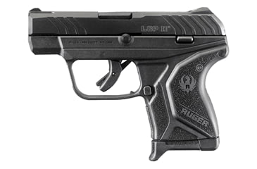 Image of Ruger LCP II Pistol, .380 ACP, 2.75 in barrel, glass-filled nylon frame, integrated glass-filled nylon grip, recoil operated semi-automatic, blade front, notch rear, 6 round magazine, LCP II-380-1-FRRMPG